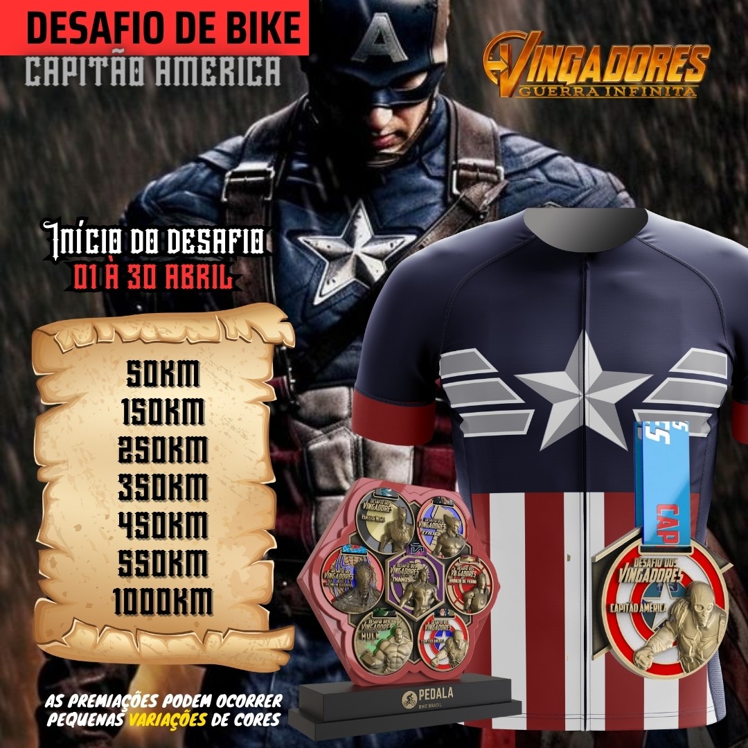 Camiseta Under Armour Capitão América > Marvel Compression Azul >